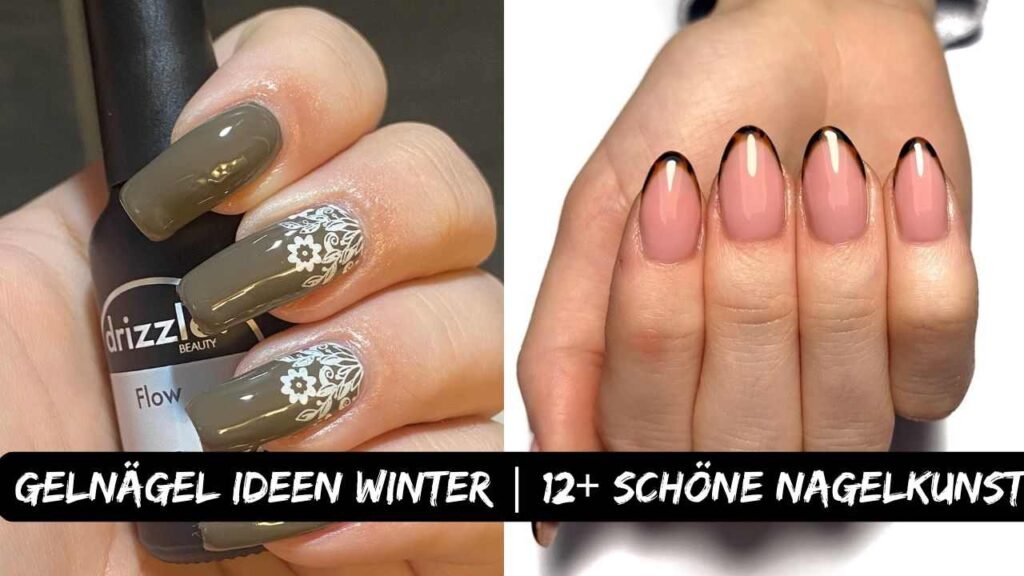 Gelnägel ideen winter | 12+ schöne Nagelkunst